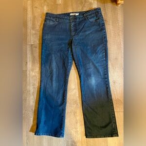 Chicos platinum blue jean